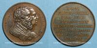 MEDAILLEN bronze Louis XVIII. Rétablissement de la statue d'Henri IV Médaille 32,7 mm gravée par Gayrard -