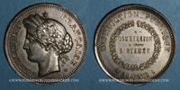MEDAILLEN Instruction publique. Commission dexamen. Argent -