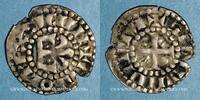ANDERE FEUDALE MÜNZEN Denier Comté du Mans. Charles I, roi de Sicile ou Charles II (1246-1285-1290). -