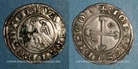 ANDERE FEUDALE MÜNZEN Gros Dauphiné. Evêché de Valence et Die. Jean de Genève . -