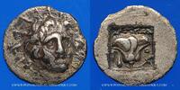 GRIECHISCHE MÜNZEN Iles de Carie. Rhodes. Artemon, magistrat. Hémidrachme, 170-150 AC -
