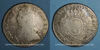 FRANZÖSISCHE KÖNIGLICHE MÜNZEN Louis XV (1715-1774). 1/2 écu aux lauriers Troyes -