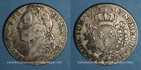FRANZÖSISCHE KÖNIGLICHE MÜNZEN Louis XV (1715-1774). 1/2 écu aux lauriers 1749/8 W. Lille -