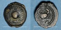 GRIECHISCHE MÜNZEN Bronze Sicile. Motya. 410-390 AC -