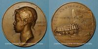 MEDAILLEN bronze Côte d'Ivoire. Port d'Abidjan, Médaille . 58 mm. -