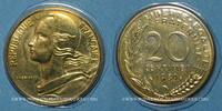FRANZÖSISCHE MODERNE MÜNZEN 20 centimes 5e république (1959- ). Marianne -