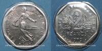 FRANZÖSISCHE MODERNE MÜNZEN 2 francs 5e république (1959- ). Semeuse -