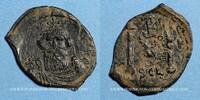BYZANZ Follis Empire byzantin. Constant II (641-668). . Syracuse, 651-654 -