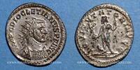 RÖMISCHE KAISERZEIT Antoninien Dioclétien (284-305). . Lyon, 287-289. R/: Jupiter -