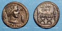 RÖMISCHE REPUBLIK Denier République romaine. L. Furius Cn. f. Brocchus (vers 63 AC). -