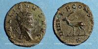 RÖMISCHE KAISERZEIT Antoninien Gallien (253-268). . Rome. 10e officine, 267-268. R/: cerf -