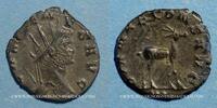 RÖMISCHE KAISERZEIT Antoninien Gallien (253-268). . Rome. 11e officine, 267-268. R/: cerf -