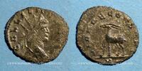 RÖMISCHE KAISERZEIT Antoninien Gallien (253-268). . Rome. 11e officine, 267-268. R/: antilope -