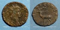 RÖMISCHE KAISERZEIT Antoninien Gallien (253-268). . Rome. 267-268. R/: cerf -