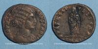 RÖMISCHE KAISERZEIT Follis Fauste, augusta (324-326). . Héraclée. 1ère officine, 325-326. R/: Fauste -