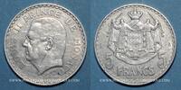EUROPA 5 francs Monaco. Louis II (1922-1949). -