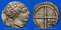 KELTISCHE MÜNZEN Obole Marseille. à l'éthnique, 410-380 AC -