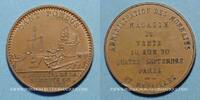 MARKEN - JETONS (RECHENPFENNIGE) Jeton Paris (75). Monnaie de Paris. publicitaire. Bronze -