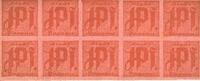 DEUTSCHLAND - NOTGELDSCHEINE (1914-1923) K -Z 1 pf Passau. Stadt. Billets, 10 x n. d. Carton rosé -