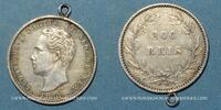 EUROPA 200 reis Portugal. Louis I (1861-1889). -