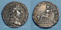 RÖMISCHE KAISERZEIT Denier Trajan (98-117). . Rome, 98-99. R/: la Concorde -