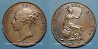 EUROPA 1 penny Grande Bretagne. Victoria (1837-1901). -