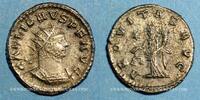RÖMISCHE KAISERZEIT Antoninien Gallien (253-268). . Antioche, R/: l'Equité -