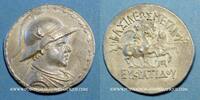 GRIECHISCHE MÜNZEN Tétradrachme Bactriane. Eucratides I (171-145 AC). -