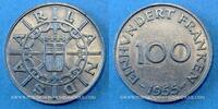 EUROPA 100 franken Sarre. Département français (1945-1957). -
