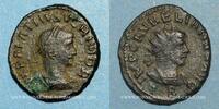 RÖMISCHE KAISERZEIT Antoninien Vabalathe et Aurélien (270-272). . Antioche, 2e officine, 270-272. R/: Aurélien -