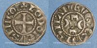 ANDERE FEUDALE MÜNZEN Obole Comté de la Marche. Hugues XI . -