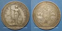 EUROPA 1 dollar Grande Bretagne. Georges V (1910-1936). de commerce 1911, Bombay -