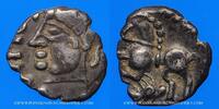 KELTISCHE MÜNZEN Leuques. Région de Toul - Solima. Quinaire, vers 75-40 AC -
