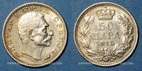 EUROPA 50 para Serbie. Pierre I (1903-1918). -