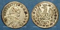 1 kreuzer 1753 ALTDEUTSCHLAND MÜNZEN Brandebourg-Bayreuth. Frédéric (1735-1763).   CLR vz+