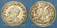 1 kreuzer 1751 ALTDEUTSCHLAND MÜNZEN Brandebourg-Bayreuth. Frédéric (1735-1763).   CLR vz