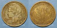 ALTE FRANZÖSISCHE KOLONIEN 1 franc Cameroun. Territoires sous mandat français (1919-1945). -