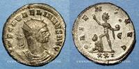 RÖMISCHE KAISERZEIT Antoninien Aurélien (270-275). . Cyzique. 5e officine, R/: le Soleil -