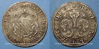 ELSAß 1/2 taler Alsace. Strasbourg (17e siècle). aux lions -