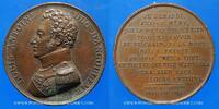 MEDAILLEN bronze Louis- Antoine duc d'Angoulême, Médaille . 40,5 mm. -