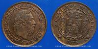 EUROPA 5 centimos Espagne. Charles VII, prétendant (1872-1875). -