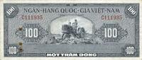 ANDERE AUSLÄNDISCHE SCHEINE Vietnam du Sud. Banque Nationale du Vietnam. 100 dong -