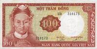 ANDERE AUSLÄNDISCHE SCHEINE Vietnam du Sud. Banque Nationale du Vietnam. 100 dong -