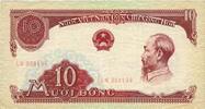 ANDERE AUSLÄNDISCHE SCHEINE Vietnam. République Démocratique. Banque Nationale du Vietnam. 10 dong -