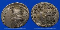 GRIECHISCHE MÜNZEN Drachme Parthie. Vologases III (105-147). . Ecbatane -