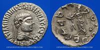 GRIECHISCHE MÜNZEN Drachme Bactriane. Apollodotes II (110-80 AC). Taxila -