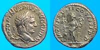 RÖMISCHE KAISERZEIT Denier Caracalla (198-217). . Rome, R/: la Fidélité Militaire -