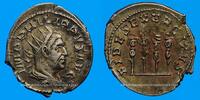 RÖMISCHE KAISERZEIT Antoninien Philippe I (244-249). . Rome, R/: quatre enseignes -