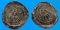 ELSAß Denier Alsace. Wissembourg. Abbaye. (vers 1180/90-1220). -