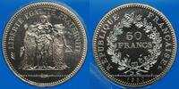 FRANZÖSISCHE MODERNE MÜNZEN 50 francs 5e république (1959- ). -